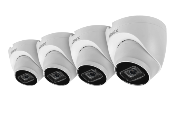 lorex 4K Ultra HD IP Dome Security Camera with Listen-In Audio