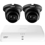 Lorex Fusion Series 4K+ 16 Channel (8 Wired + 8 Fusion Wi-Fi) 2TB Wired System with A14 Wired 4K IP Dome Cameras