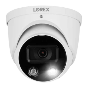 Lorex H13 – 4K IP Wired Dome Security Camera with Smart Deterrence and Smart Motion Detection