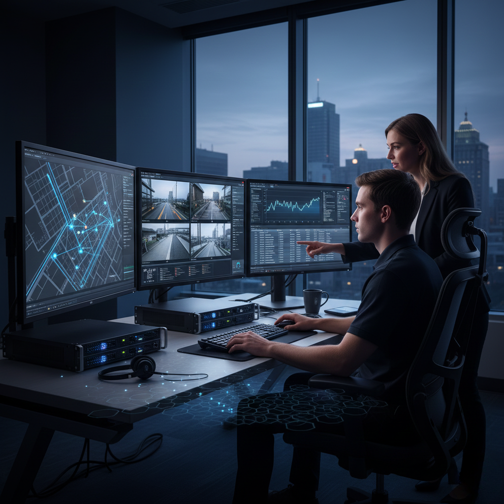 Security System Setup & Monitoring for Businesses